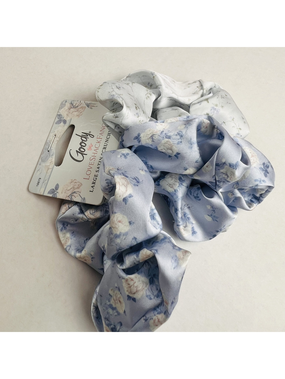 GoodyxLoveShackFancy, Everblooming Rosettes/English Ivy 3 LRG Satin Scrunchies2